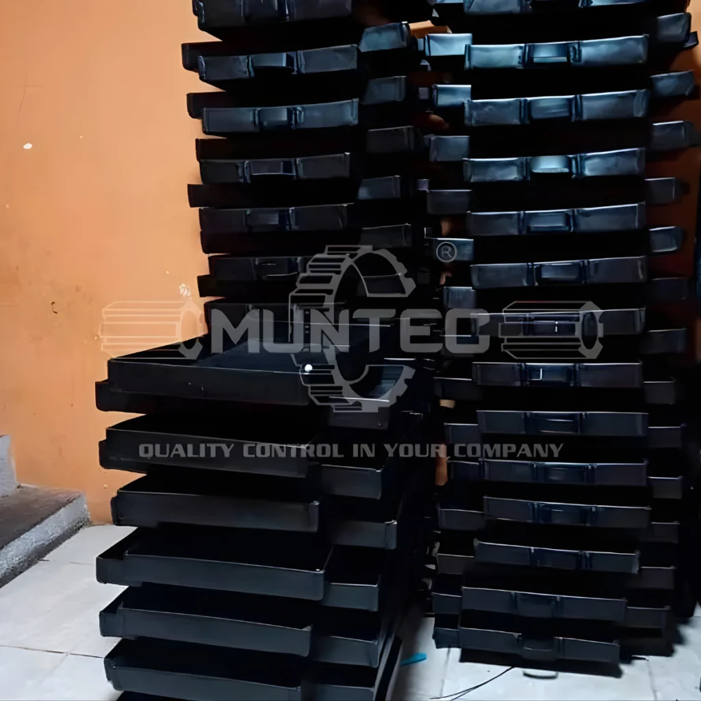 bandejas antiderrame hdpe en columna